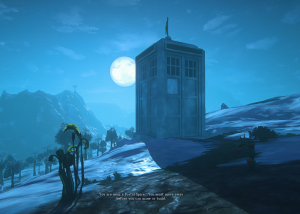 Die Tardis in EQN Landmark